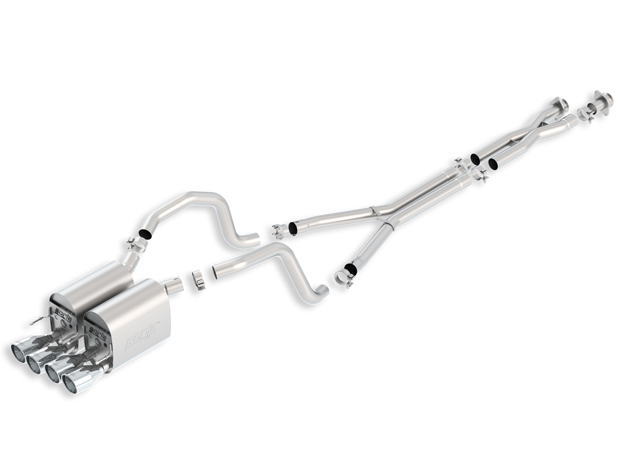 Borla Sport Type-II Cat-Back Exhaust for 2005-2008 C6 Corvette 140452