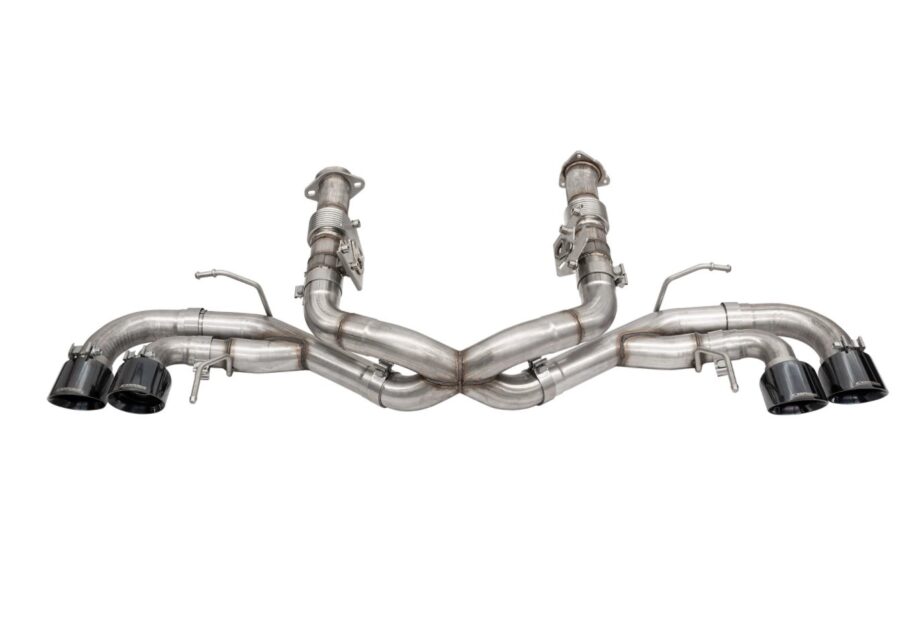 Corsa Xtreme C8 Exhaust With AFM Only Black Tips 21102BLK