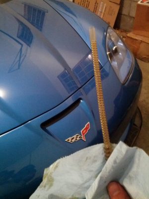 How To Remove Oil From a Z06 The Wrong Way