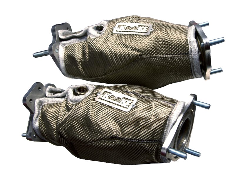 KOOKS HEAT SHIELD BLANKETS FOR ULTRA-GREEN CONNECTIONS 2020 C8 CORVETTE. SOLD AS PAIR 218033B2 - Image 2